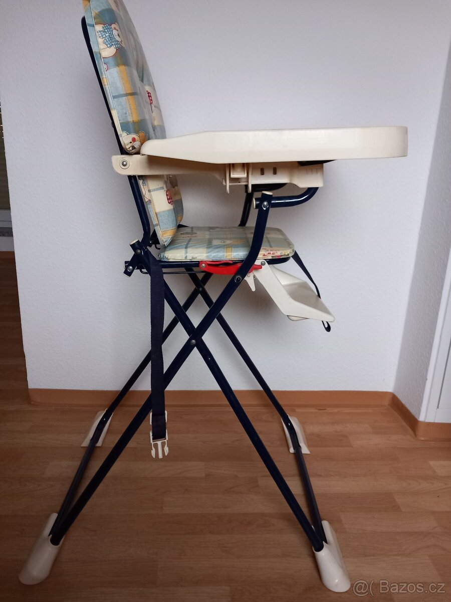 Dětská vysoká jídelní židlička - 2