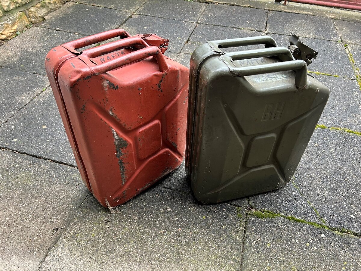 Kovový kanystr 20 l - 2