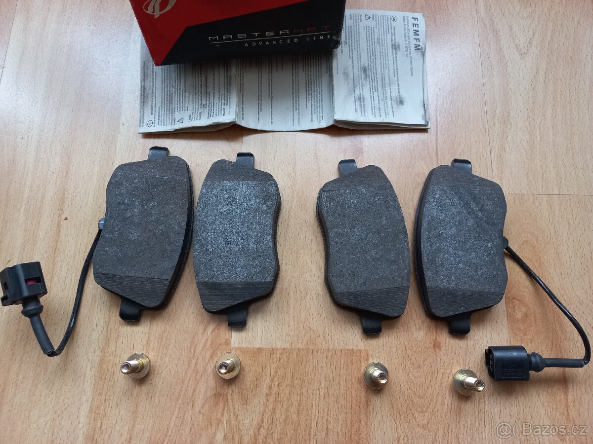 Přední brzdové destičky REMSA 077501 Fabia, Polo, Cordoba - 2