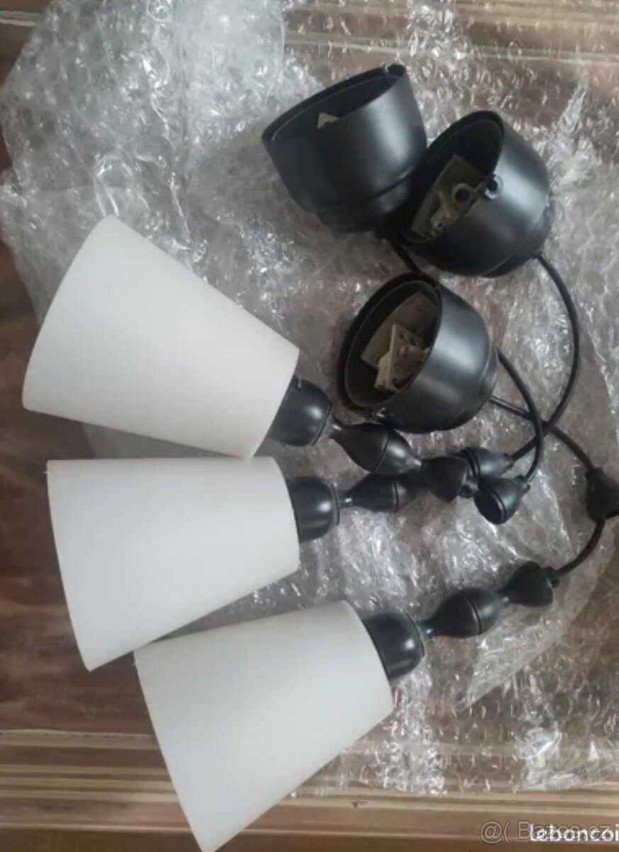Závěsná svítidla 3 ks - 2