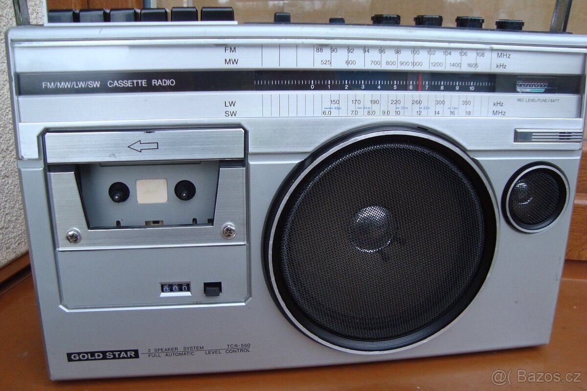 Radiomagnetofon Gold Star-Boombox - 2