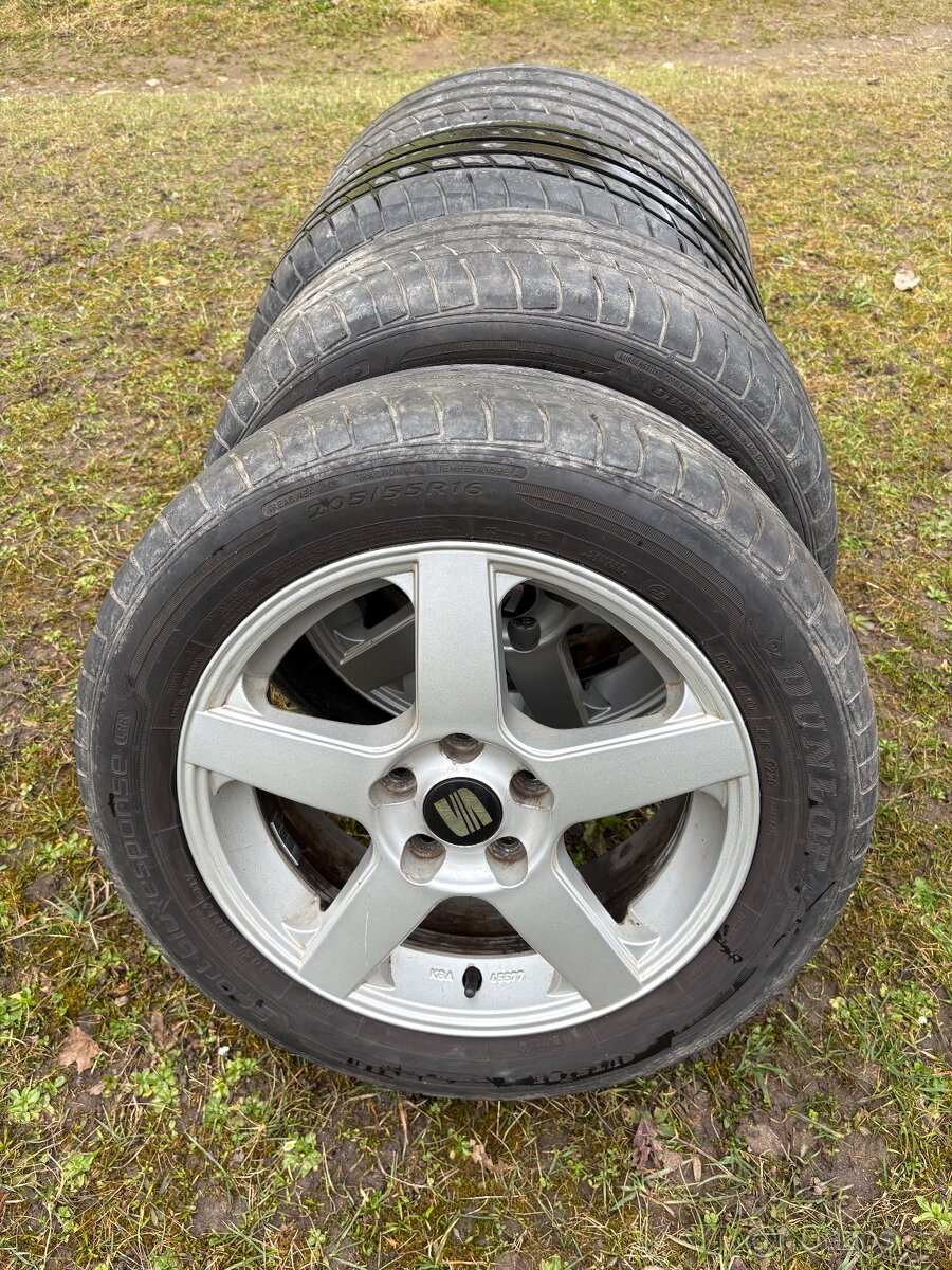 Alu disky s letními pneu - 2