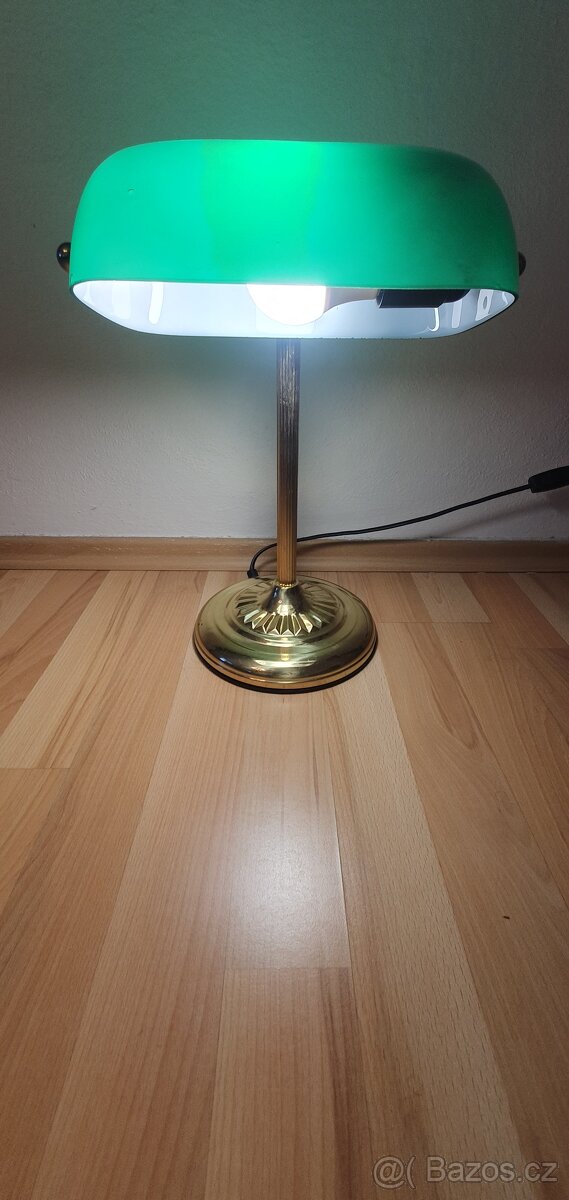 Stolní lampa „bankéřka“ - 2