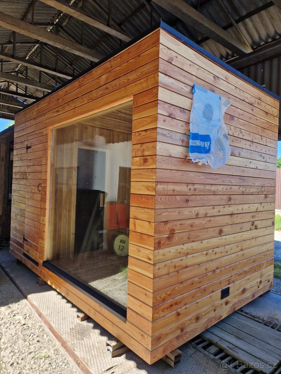 venkovní finská sauna - 2