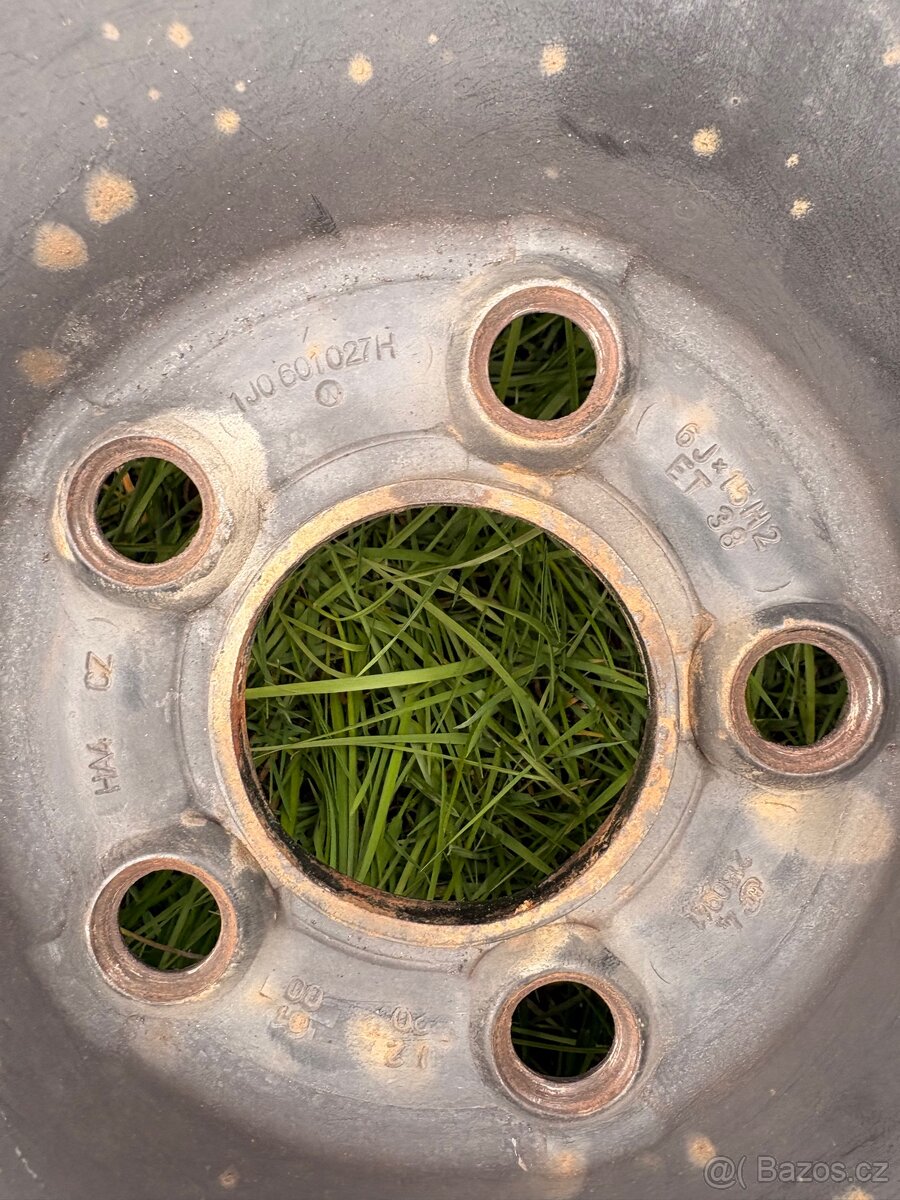 Plech disk vw 6jx15 et38 - 2