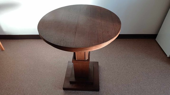 Starožitný stůl kulatý - 2