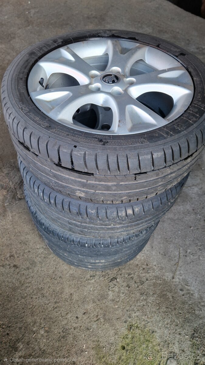 Alu kola Octavia II 225/45 R17 - 2