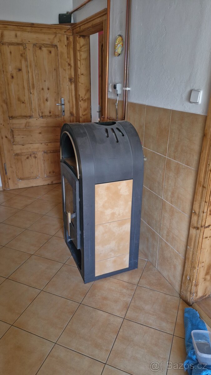 Krbová kamna s výměníkem - 2