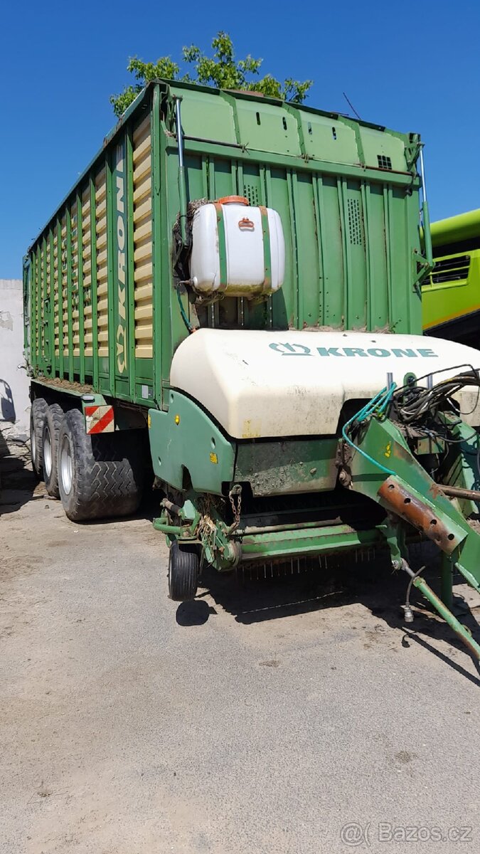Traktor Fendt 720 Sběrací vůz Krone - 2