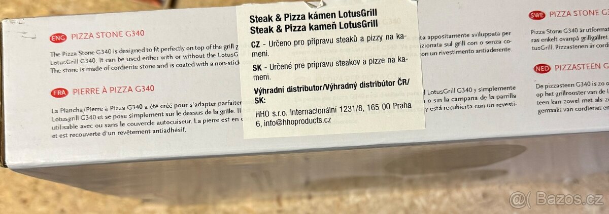 Steak & Pizza kámen pro LotusGrill Classic - 2