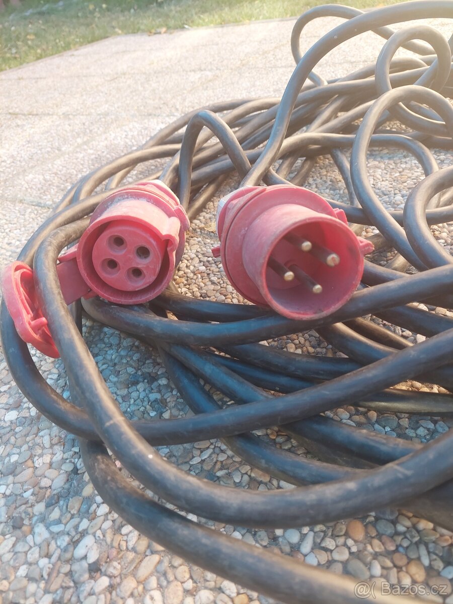 Prodlužovací kabel 380v 32 metrů - 2