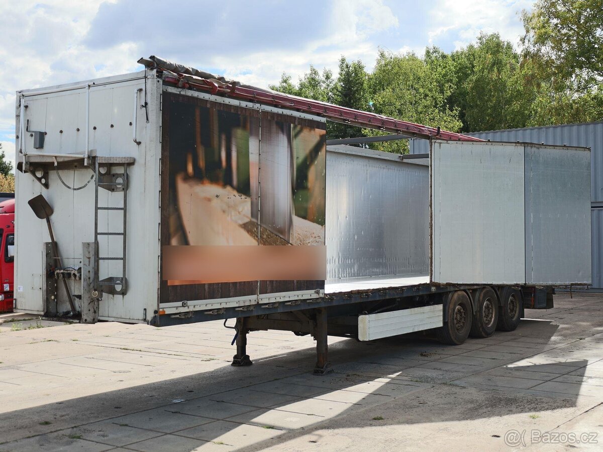 Schmitz SW 24, 92 CBM, BOČNÍ VRATA, ZVEDACÍ NÁPRAVA, NÁPRAV - 2