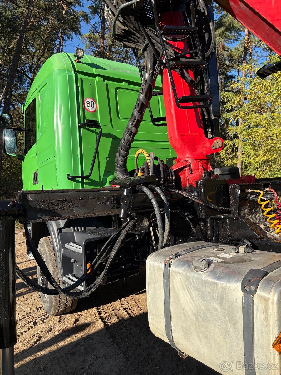 Prodám lesovůz scania 6x6 - 2