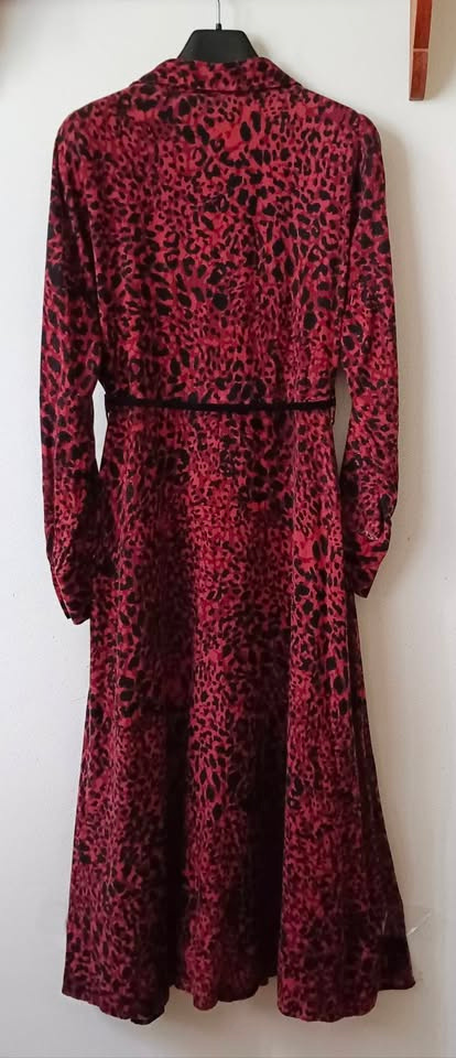 teplejší dlouhé šaty 36 - 2