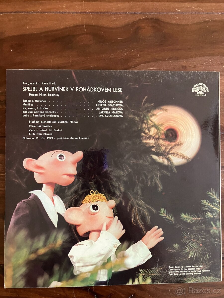 LP Spejbl & Hurvínek - V pohádkovém lese (Supraphon 1981) - 2