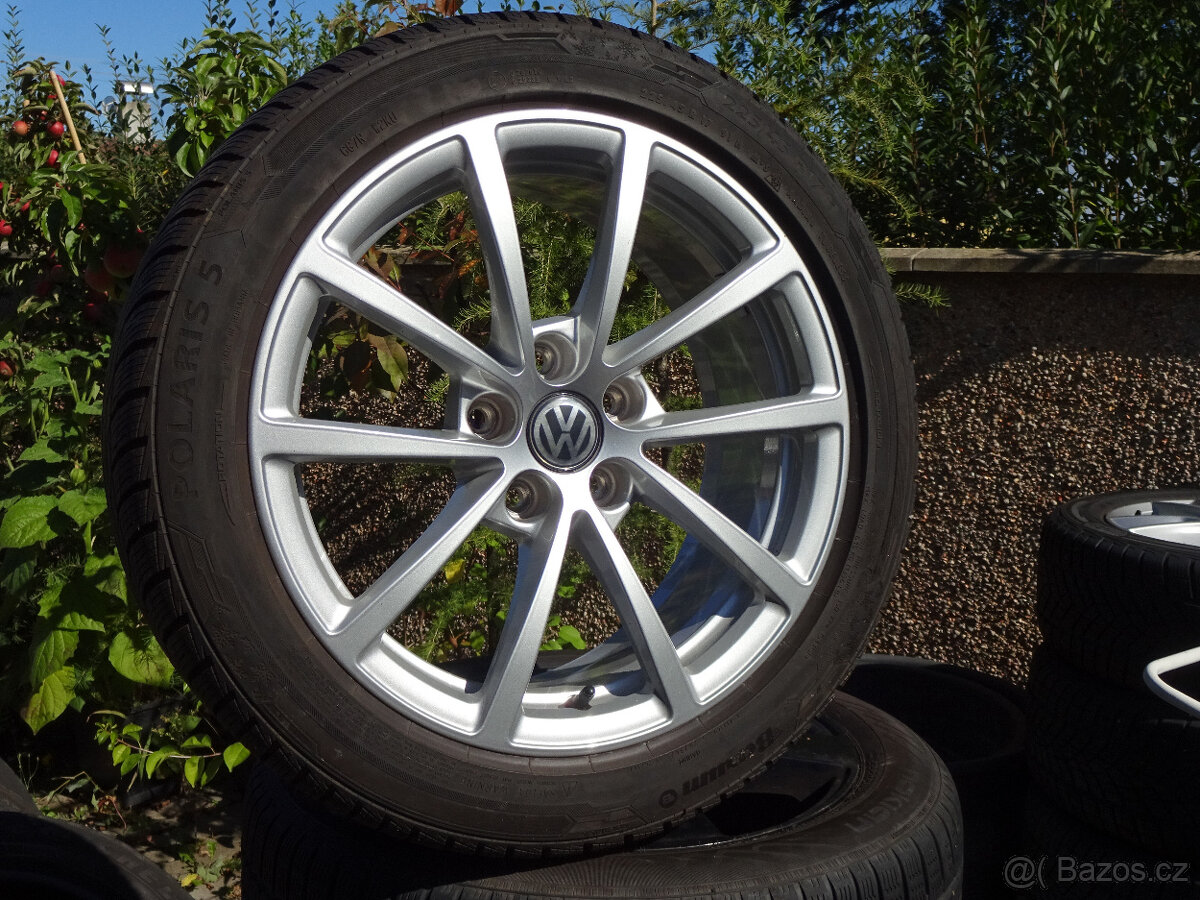 Passat/Superb/Octavia - zánovní zimní alu 17" 5x112 - 2