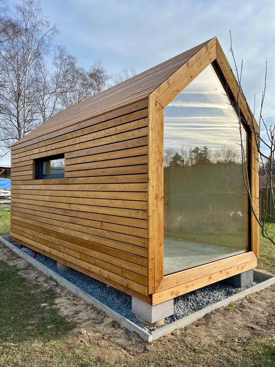 Tinny house 5x2,3m - zateplený, možnost úprav - 2