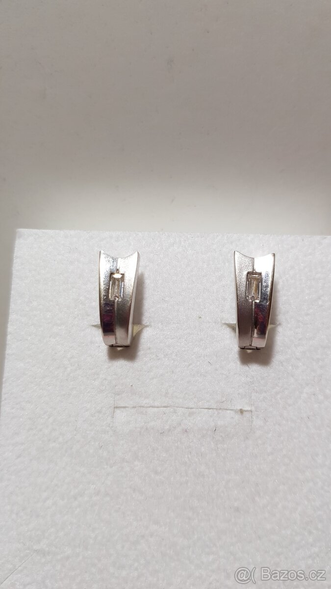 Náušnice zlaté 14k - 2