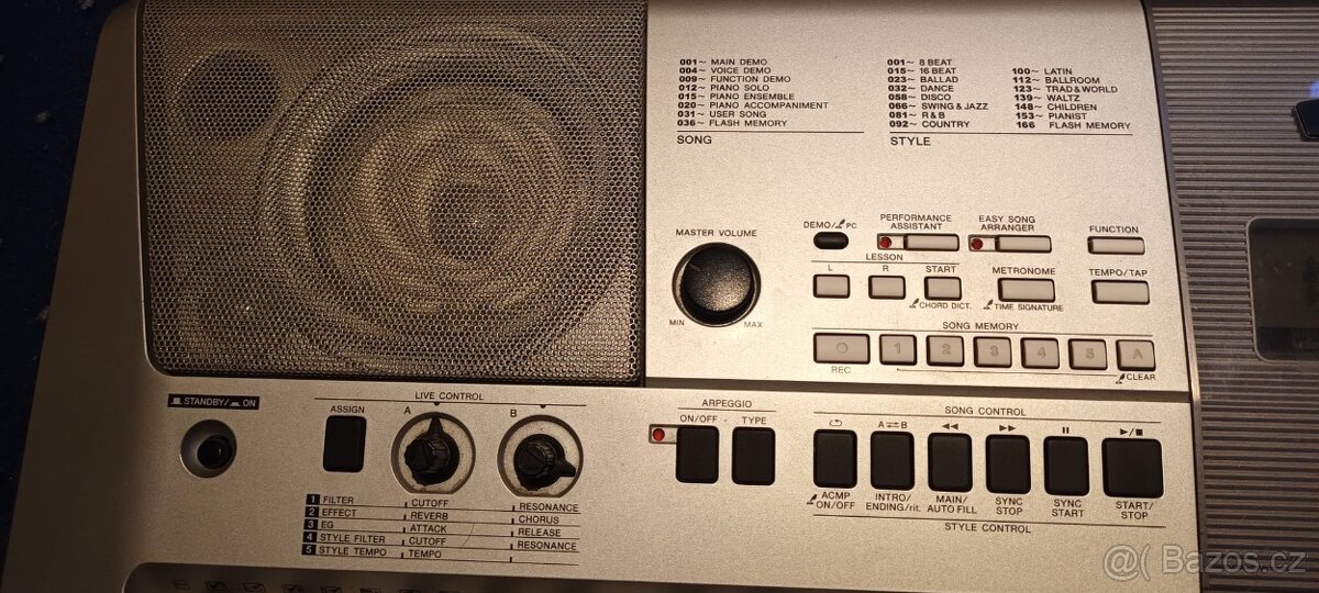 PRODÁM KLÁVESY YAMAHA E413 - 2