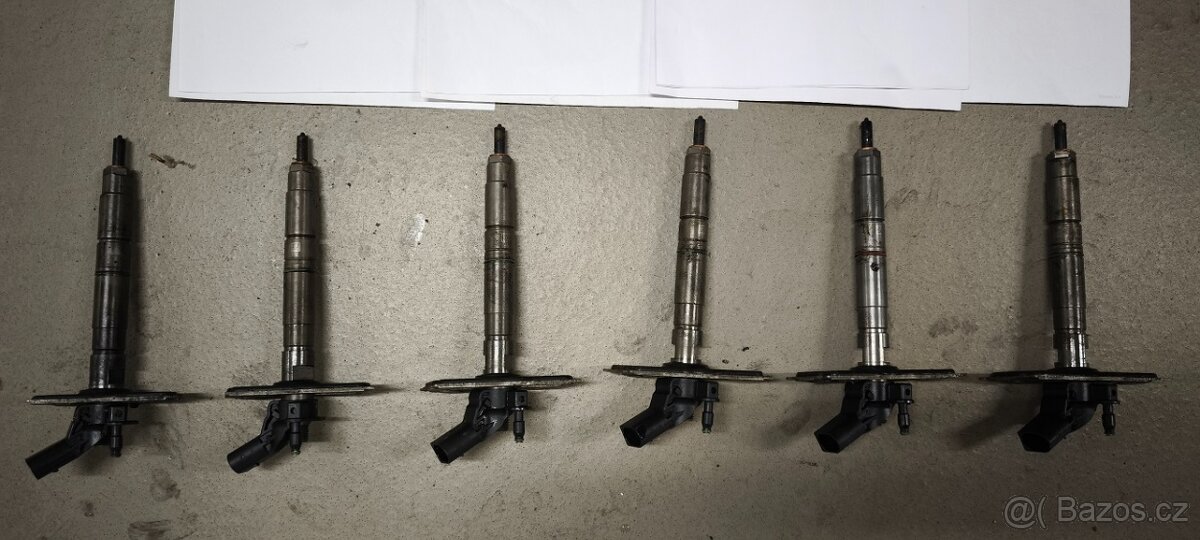 Vstřiky pro motor 3.0 TDI V6, 165kW BMK, nepoužité po repasi - 2