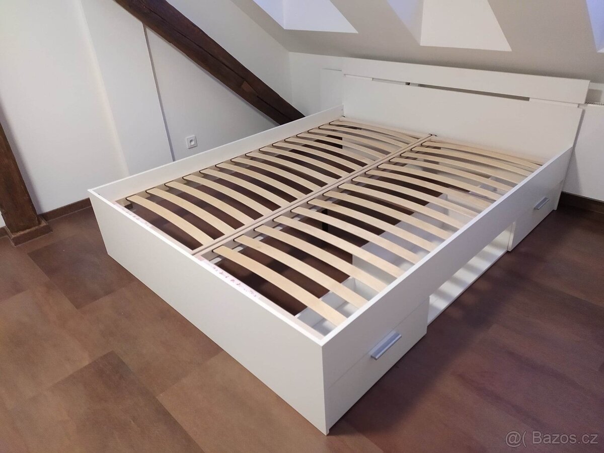 Multifunkční postel s matrací a roštem NOVÁ - 2