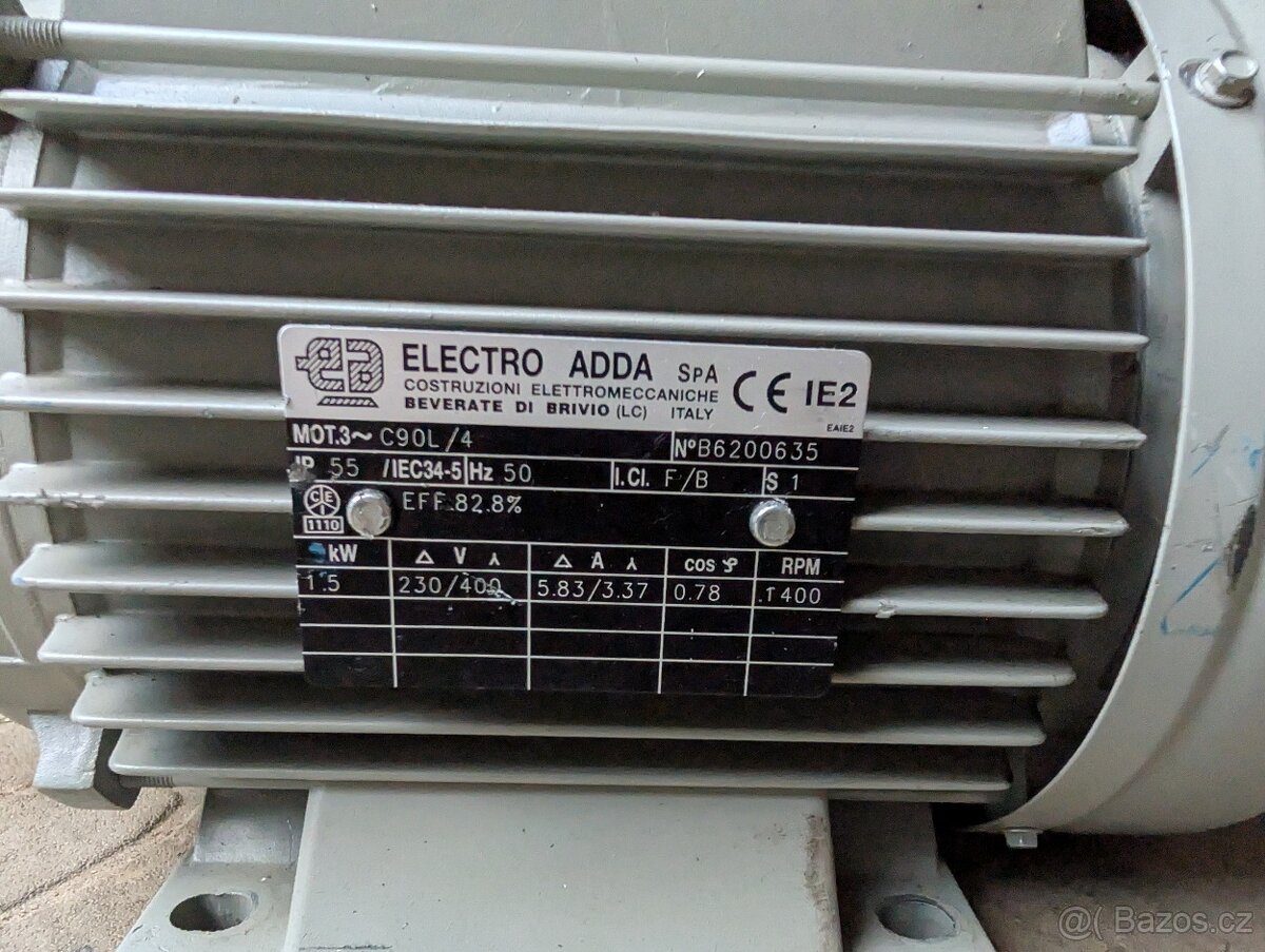 Prodám třífázový elektromotor - 2