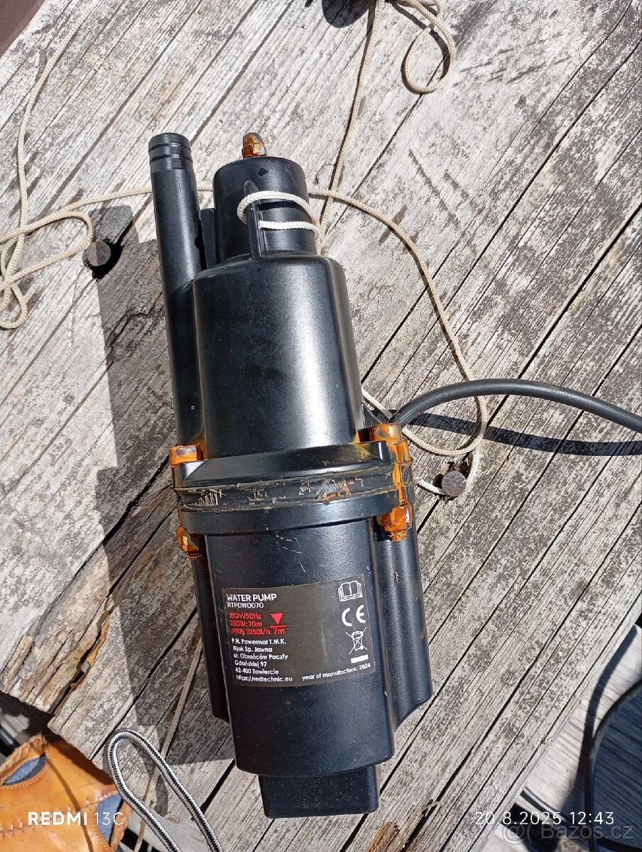 Ponorné Čerpadlo na vodu - 2