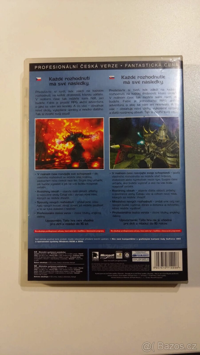 PC Hra Fable The Lost Chapters (CZ) 4CD - 2