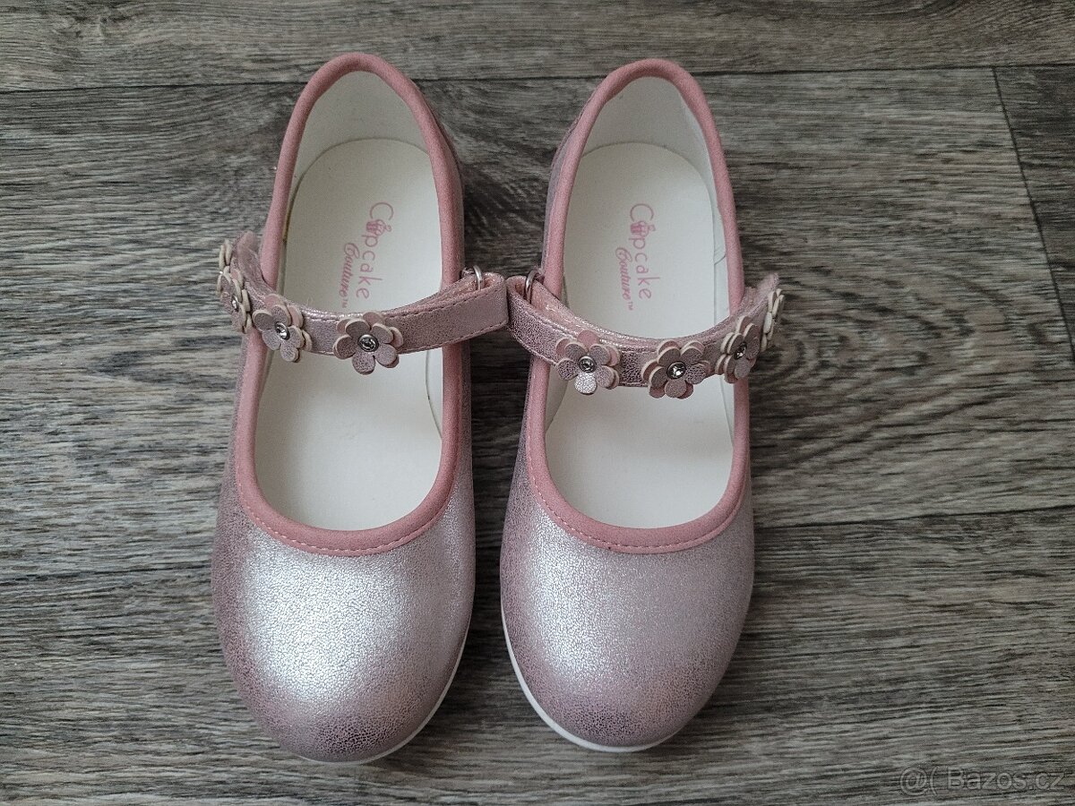 Dětské růžové baleríny vel. 28 - 2