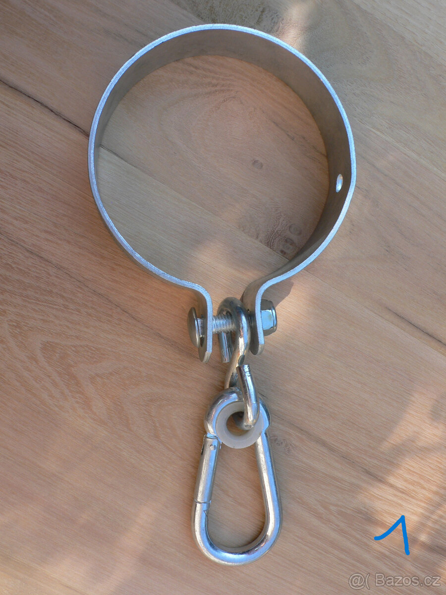Kotvení houpaček aj: houpačkové háky, objímky, oka, řetězy - 2