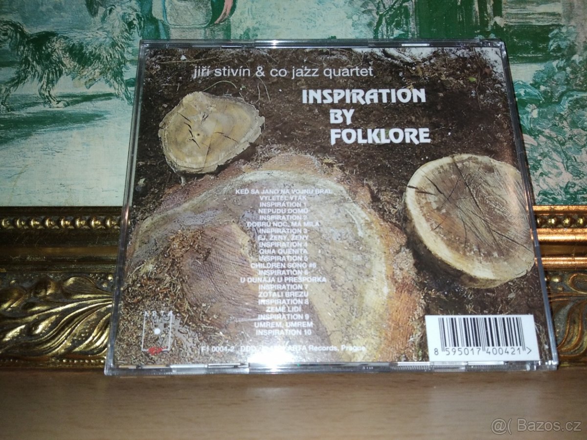 CD Jiří Stivín & CO Jazz Quartet Inspiration by Folklore - 2