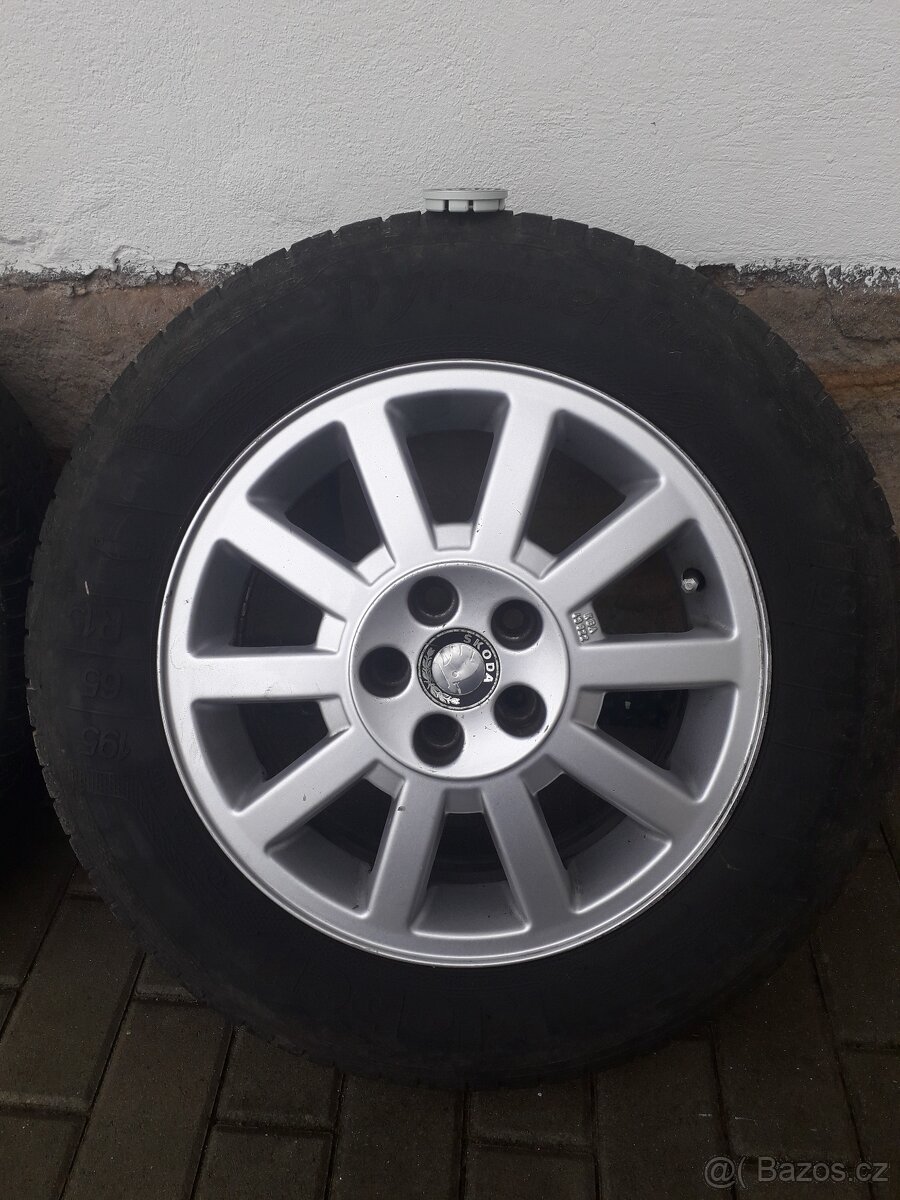 Letní ALU kola 195/65/15 Octavia 1 - 2