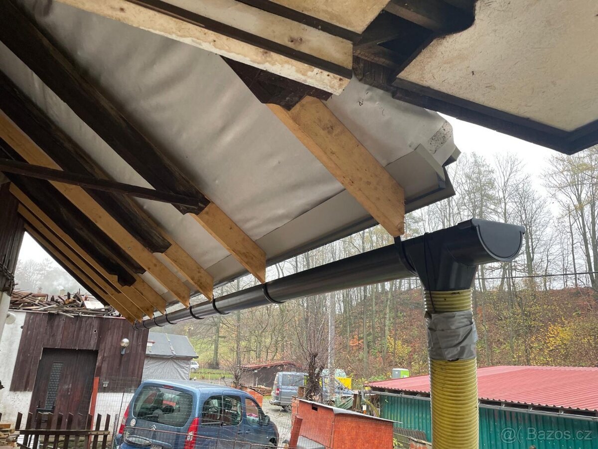 Klempířské prvky okapy - 2