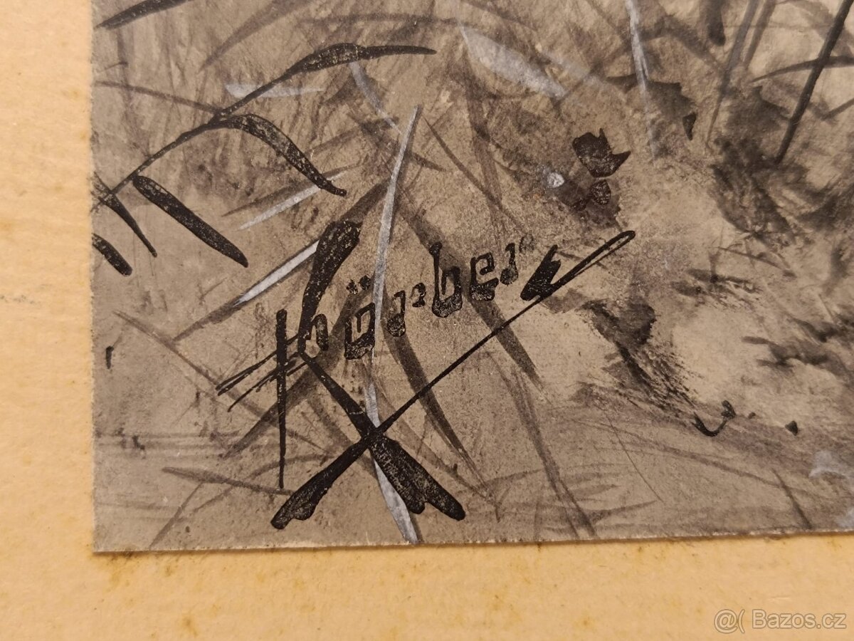 Obraz Adolf Körber, Ohař, 45x38 - 2