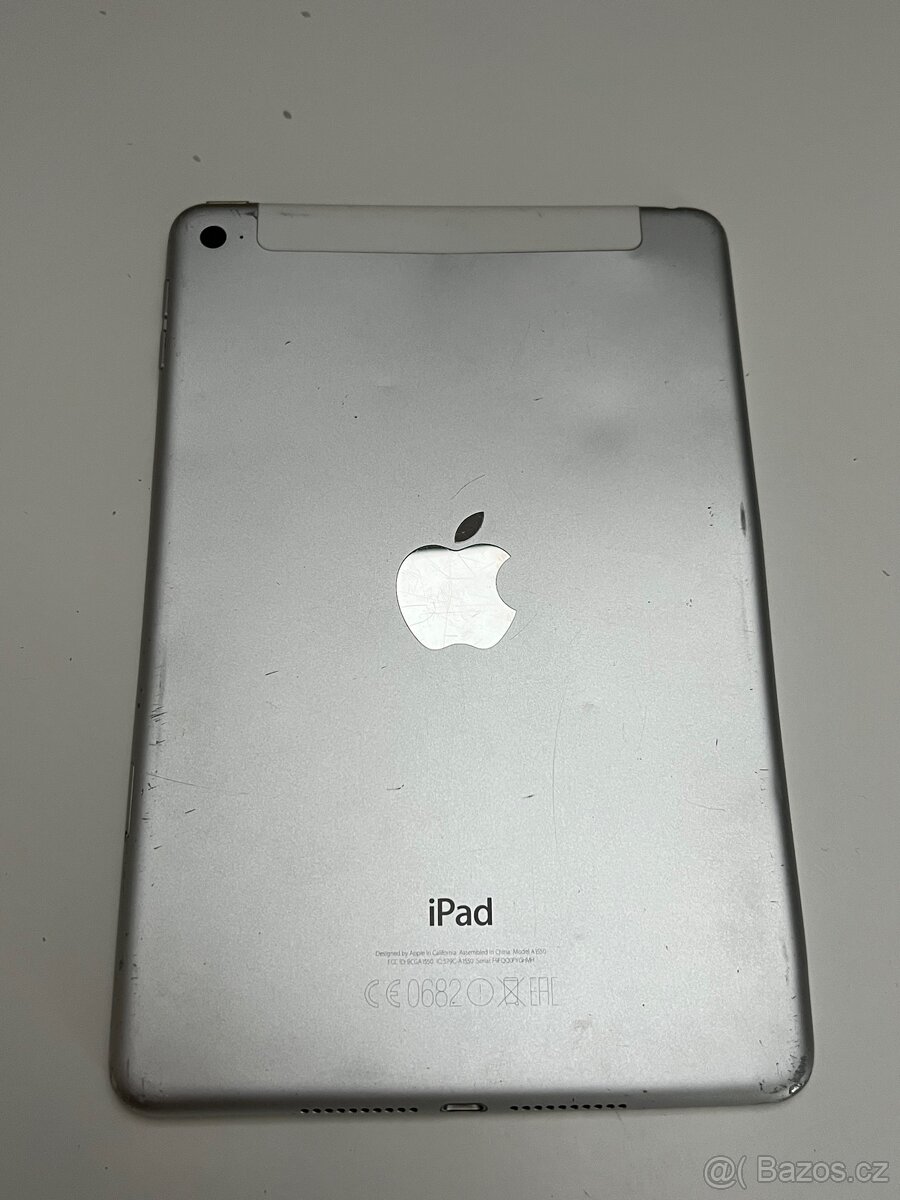 iPad Mini 4 16gb +4G (Cellular), poškozený ale funckni - 2