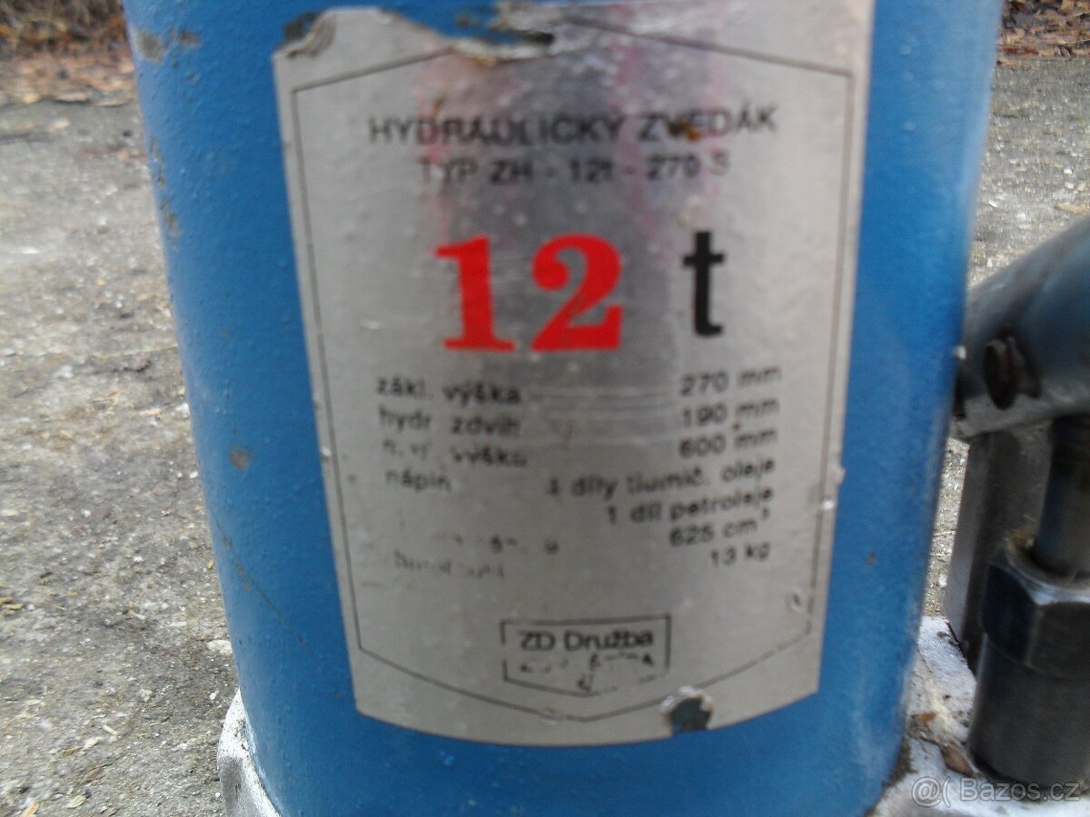 Hydraulický zvedák-hever 12 t - 2