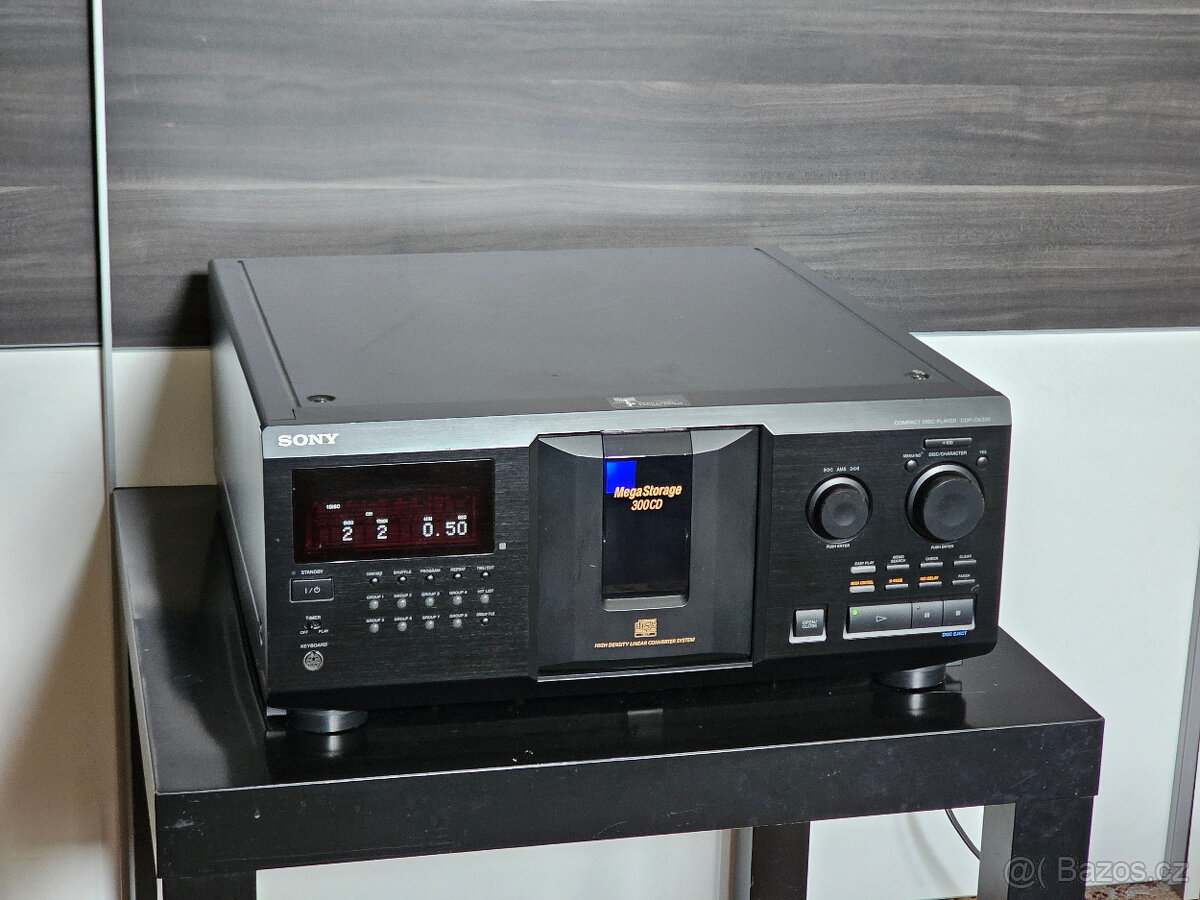 Sony 300 CD přehrávač MegaStorage CDP-CX300 - 2