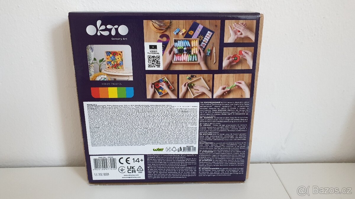 Výtvarná modelovací sada květiny - 2