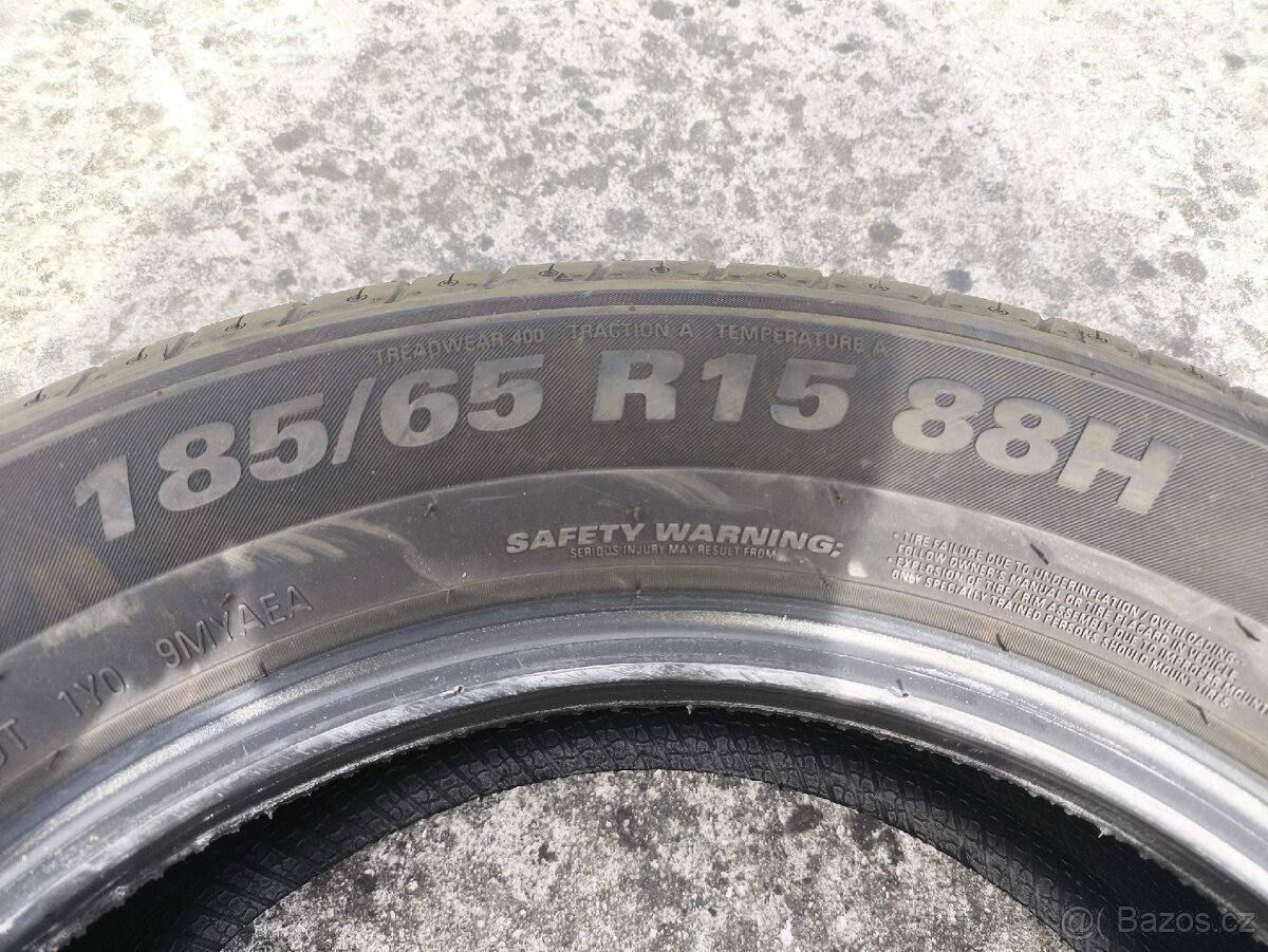 Letní pneu Kumho 185/65/15 - 2