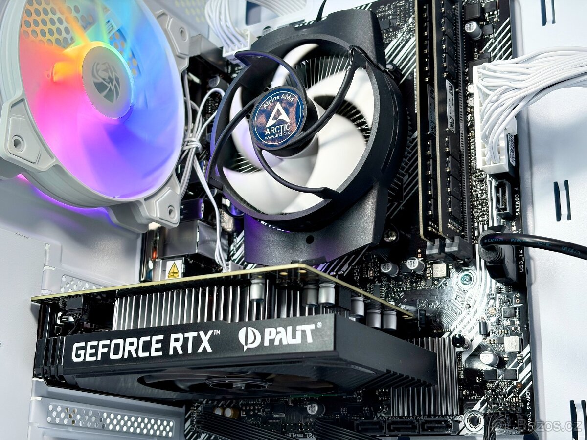 Herní PC | Ryzen 5 5500, RTX 3050, 16GB, 1TB SSD - 2