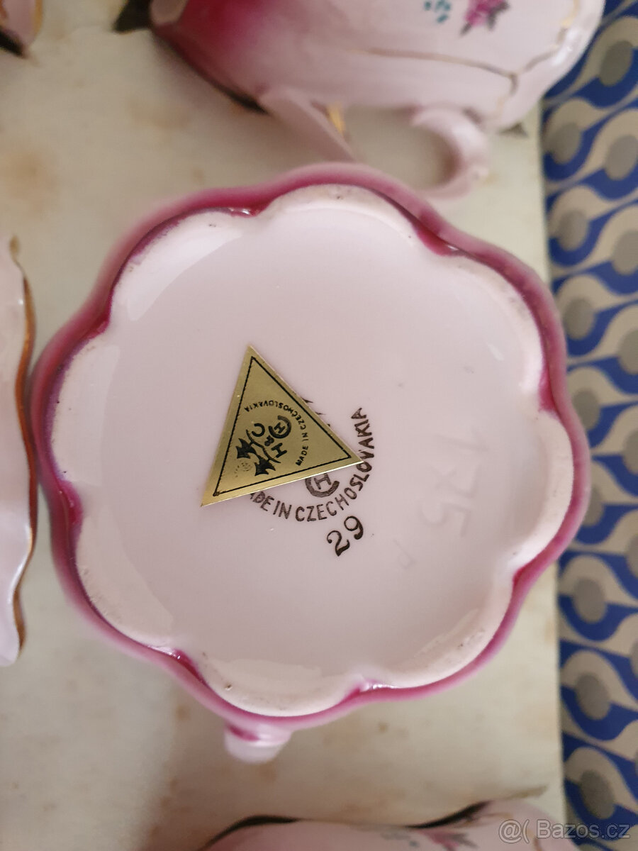 růžový porcelán - 2