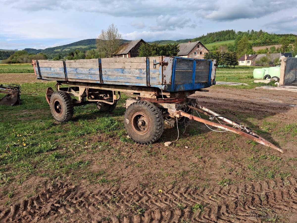 Prodám traktorový vlek 7T - 2
