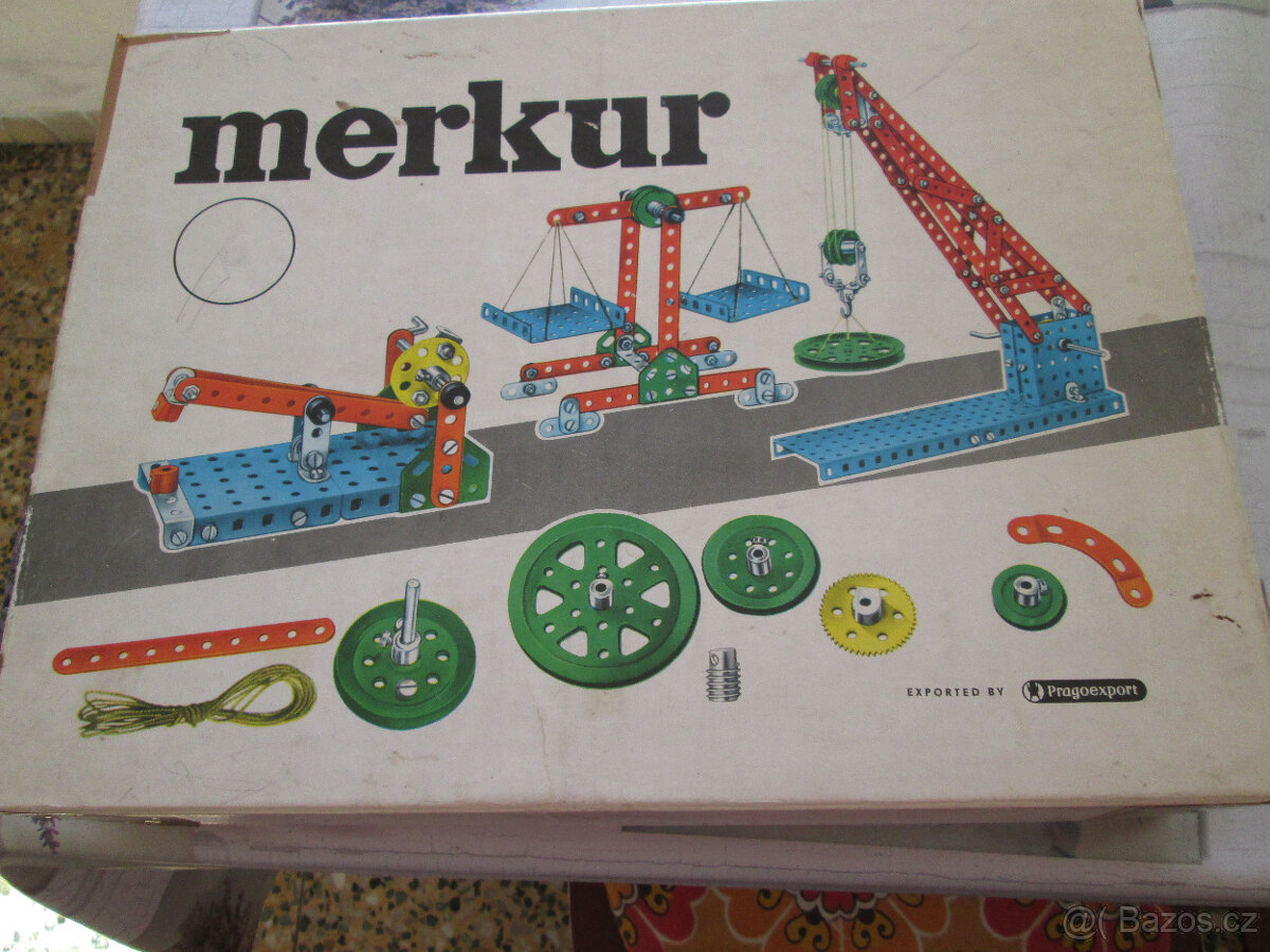 Stavebnice MERKUR retro - 2