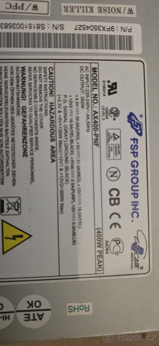 FSP zdroj Fortron 400W - 2