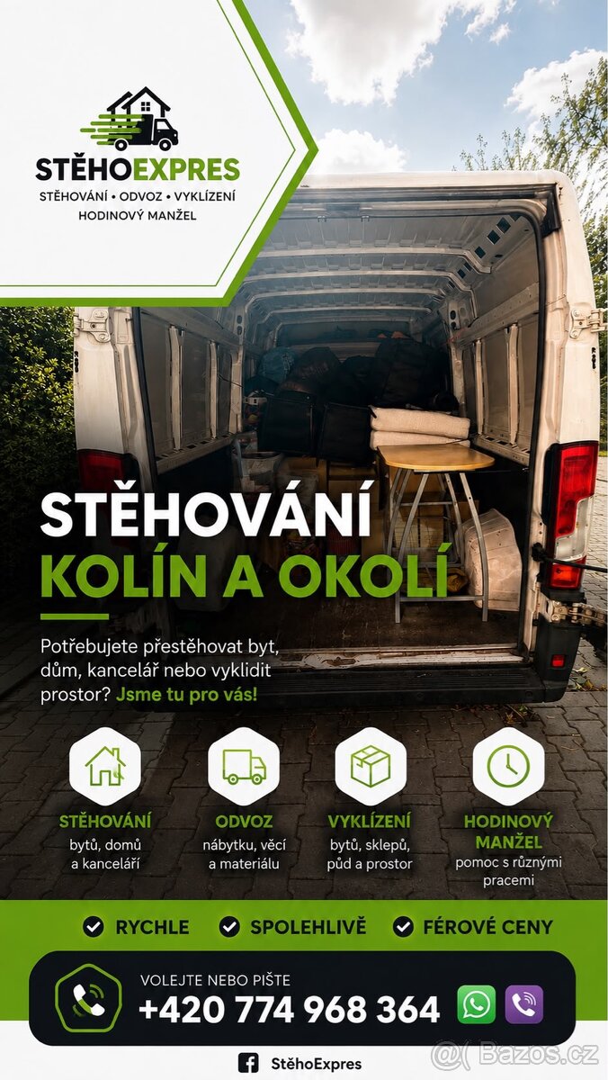 STĚHOEXPRES – DODÁVKA S ŘIDIČEM - 2