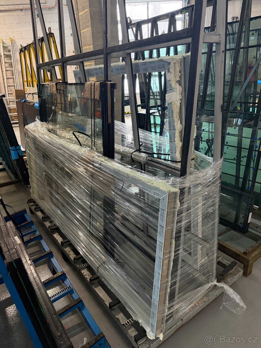 PVC okna 2x fix a 1x BD - 2
