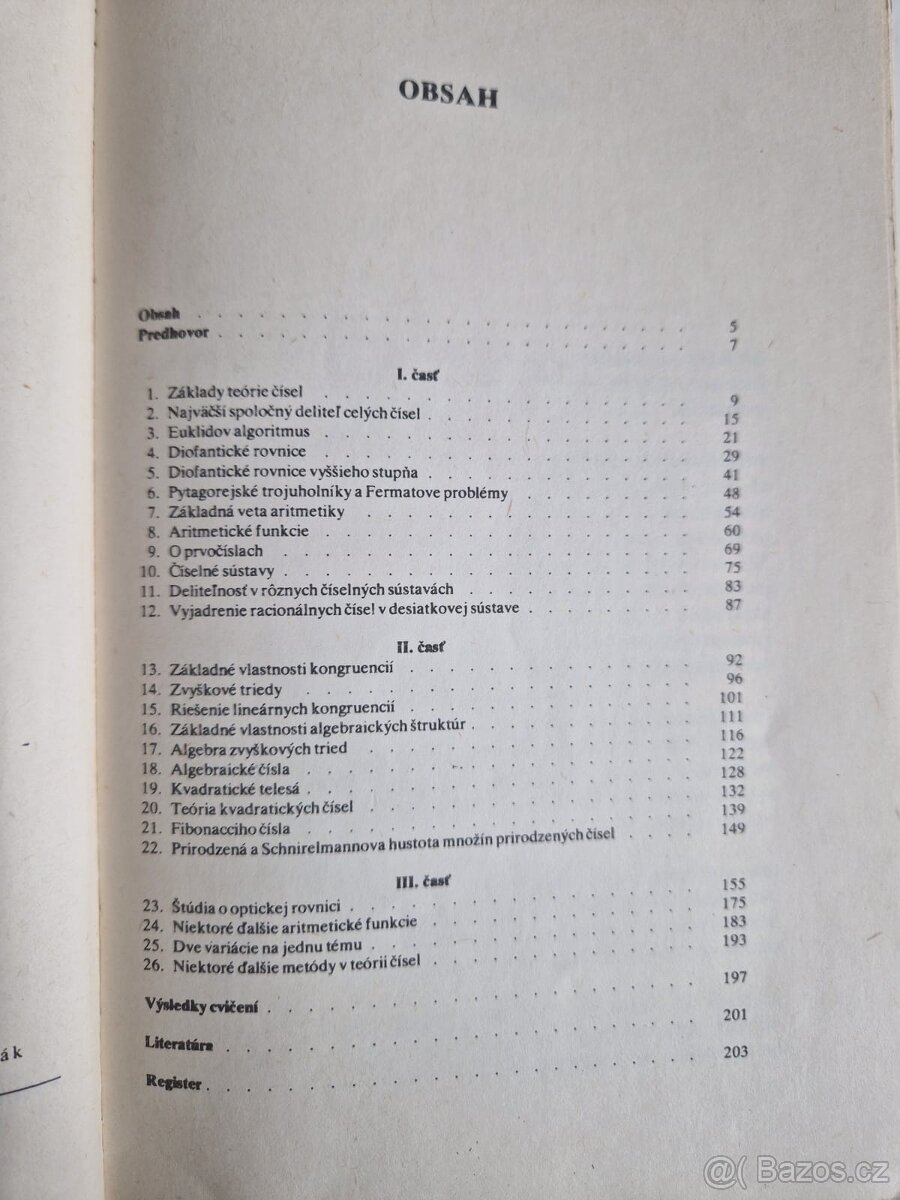 Teoria čísel - 2