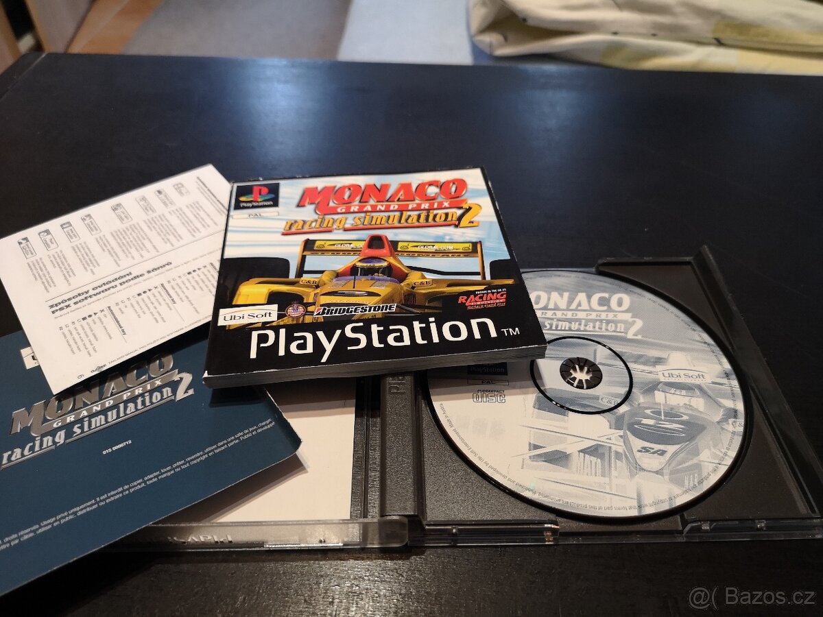 Racing Simulation Monaco PS1 (komplet hra) - 2
