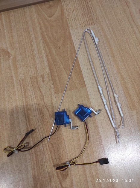 Pikoservo HS-55 2x,táhla - 2