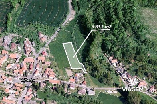 Stavební - bydlení 3 631 m² - 2